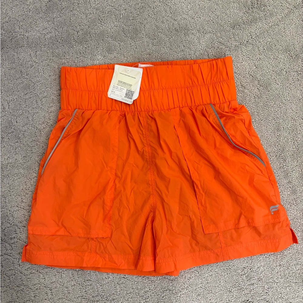 Fabletics Orange Boxer Women's Shorts